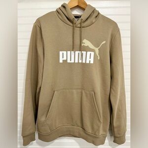 PUMA Men's Beige Hoodie - Size Medium | New with tags